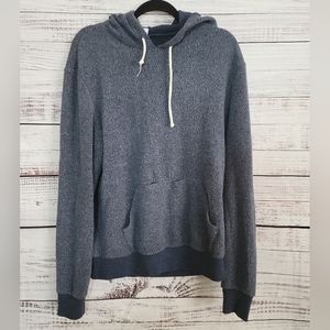 Alternative Mens M Terry Hoodie Faded Blue